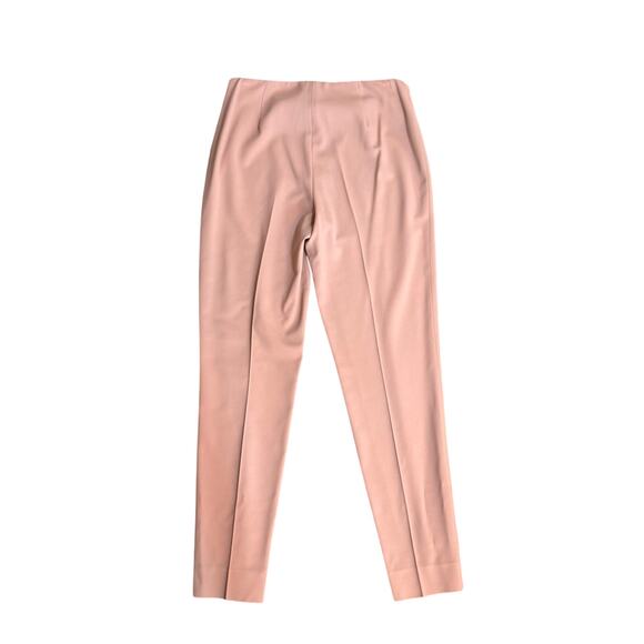 Ralph Lauren Purple Label Wool Crepe Stretch Flat Front Pants Pink Women's 8 - Picture 7 of 13